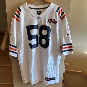 NFL authentic bears Number 58 smith Jersey